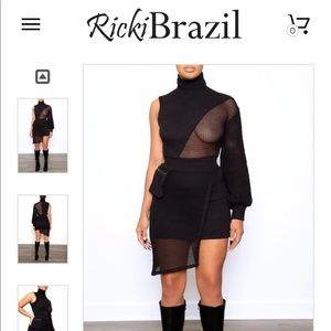 Ricki Brazil Knit TN Pouch Dress